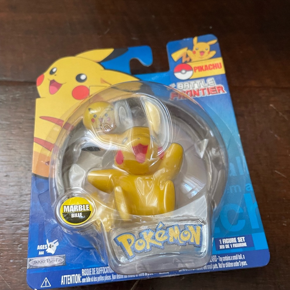 Pokémon battle frontier Pikachu figure.
